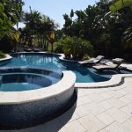 custom pool and spa